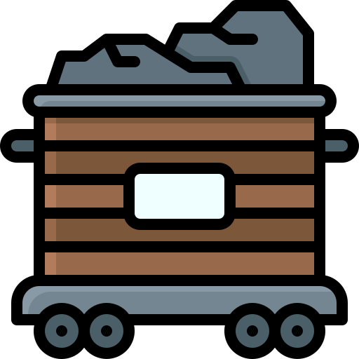 Cargo train Generic Outline Color icon