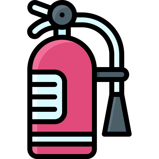 extintor de incendios Generic Outline Color icono