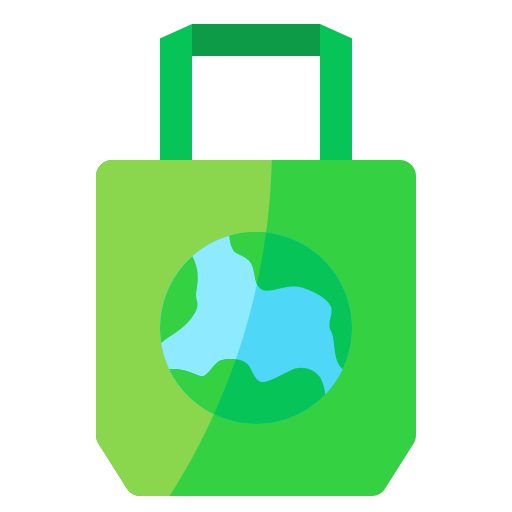 bolsa ecológica Generic Flat icono