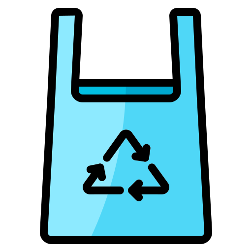 Plastic bag Generic Outline Color icon