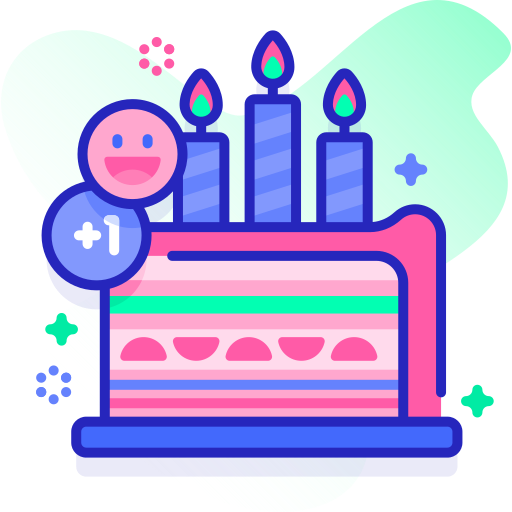 torta di compleanno Special Ungravity Lineal color icona
