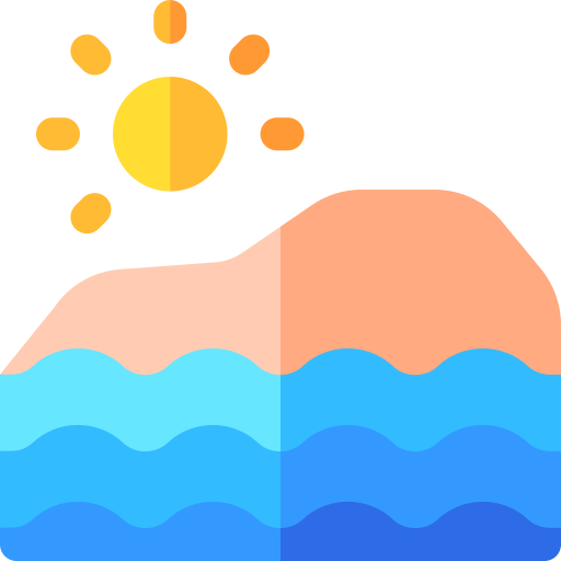 海 Basic Rounded Flat icon