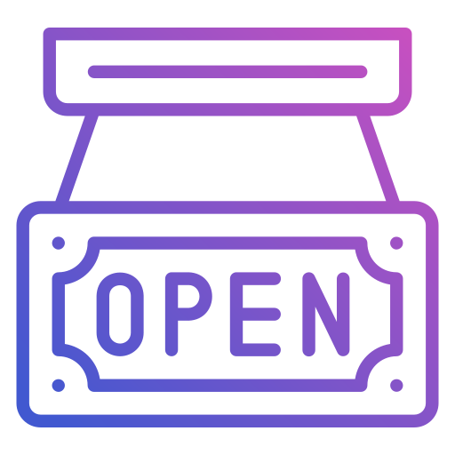 open Generic Gradient icoon