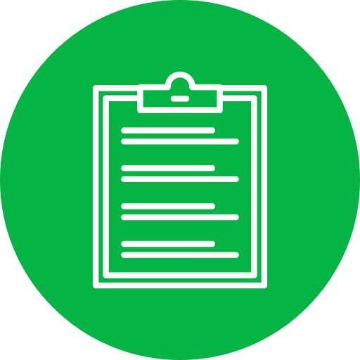 Clipboard Generic Circular icon