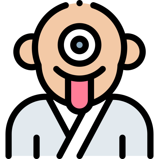 Hitotsume kozo Detailed Rounded Lineal color icon