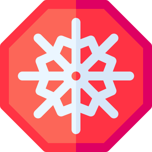congelado Basic Rounded Flat icono