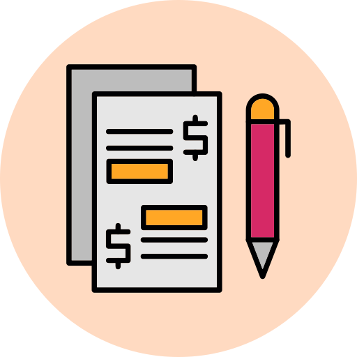 Paid articles Generic Circular icon