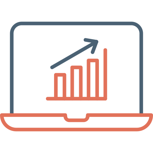 Stats Generic Outline Color icon