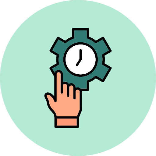 Time management Generic Circular icon