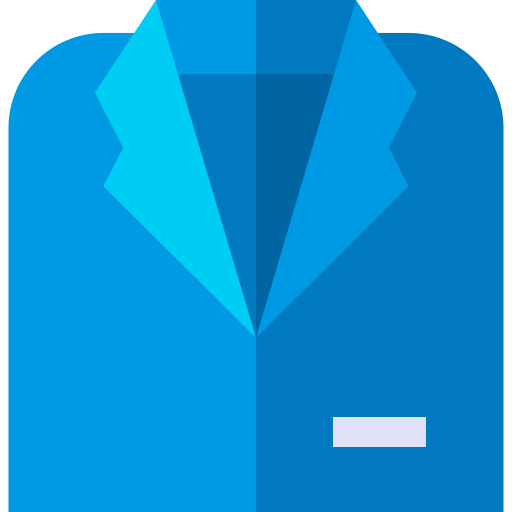 Suit Basic Straight Flat icon