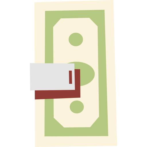 Money Cartoon Flat icon