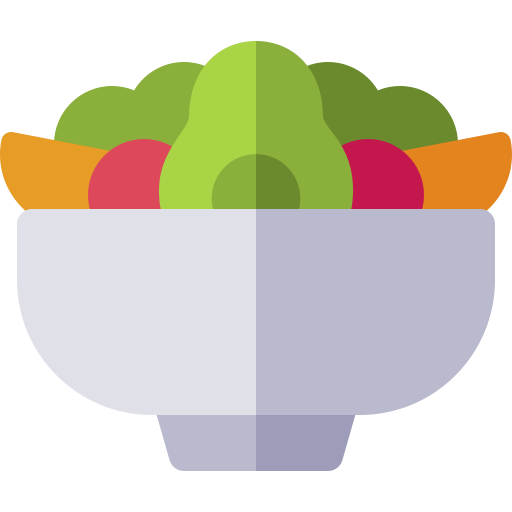 salada de frutas Basic Rounded Flat Ícone