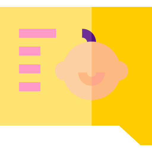 Message Basic Straight Flat icon