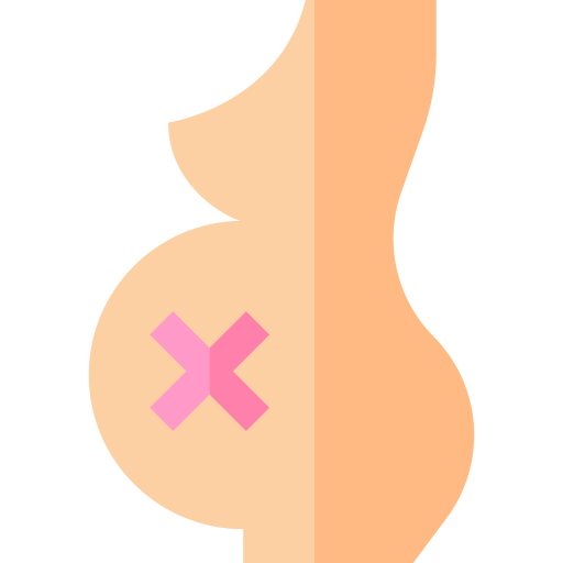 w ciąży Basic Straight Flat ikona