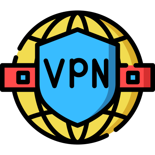 Virtual private network Special Lineal color icon