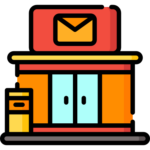 postkantoor Special Lineal color icoon