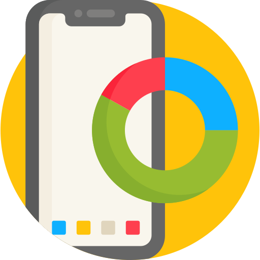 Smartphone Detailed Flat Circular Flat icon
