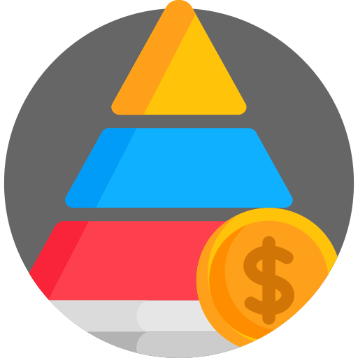 piramida Detailed Flat Circular Flat ikona