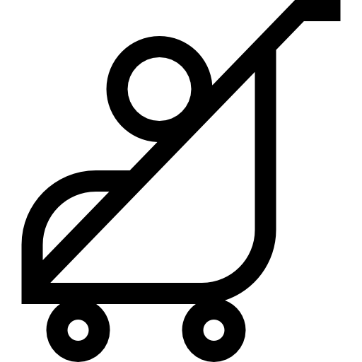 ベビーカー Basic Straight Lineal icon
