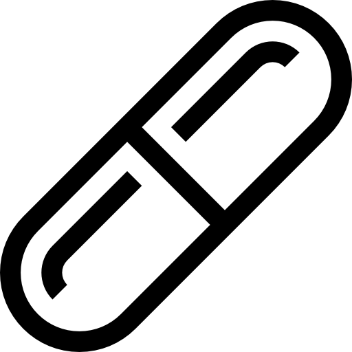pigułka Basic Straight Lineal ikona