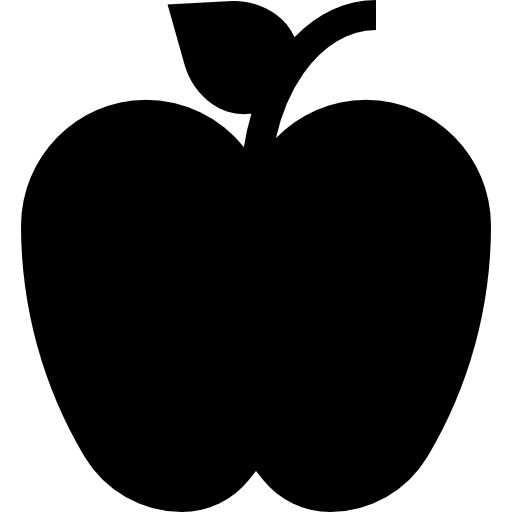 mela Basic Straight Filled icona