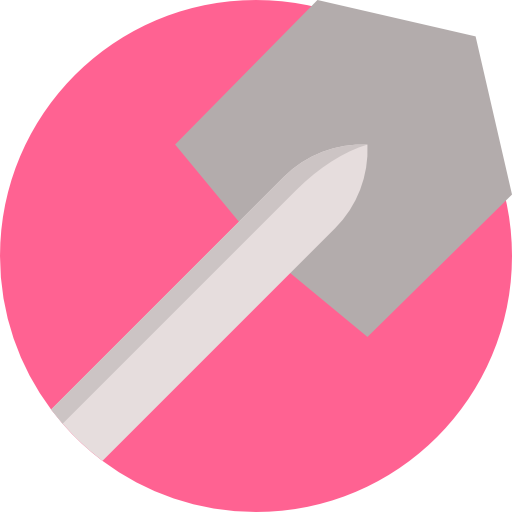 シャベル Detailed Flat Circular Flat icon