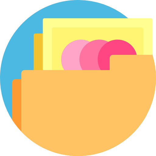 Folder Detailed Flat Circular Flat icon