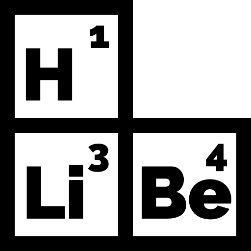 tabela periódica Basic Straight Lineal Ícone