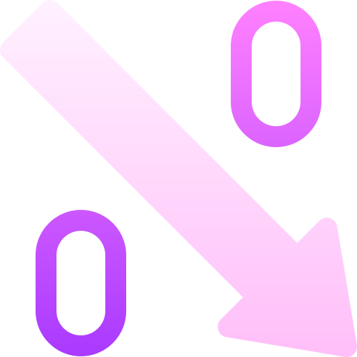 Percent Basic Gradient Gradient icon