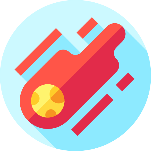 小惑星 Flat Circular Flat icon