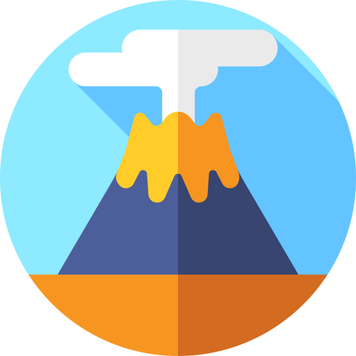 噴火 Flat Circular Flat icon