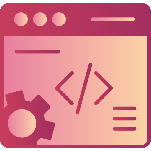 Web development Generic Flat Gradient icon