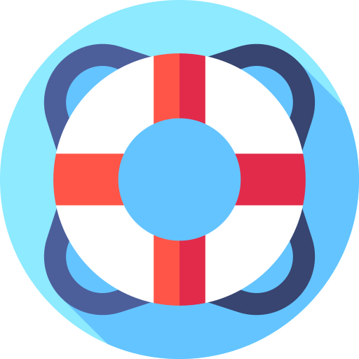 Спасательный круг Flat Circular Flat иконка