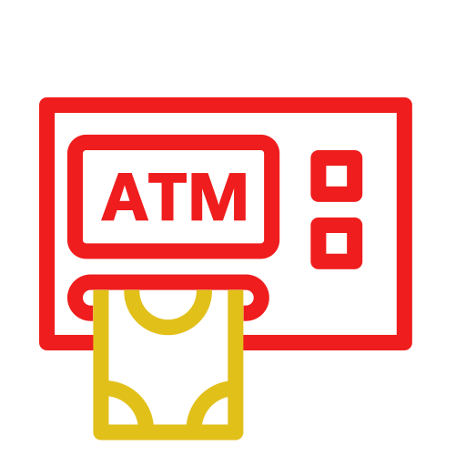 Atm machine Generic Outline Color icon