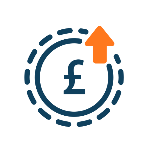 Pound sterling Generic Mixed icon