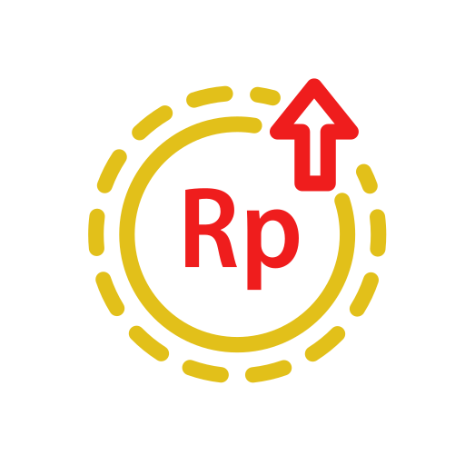 Indonesian rupiah Generic Outline Color icon