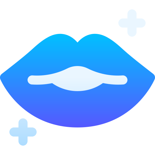 Lips Basic Gradient Gradient icon