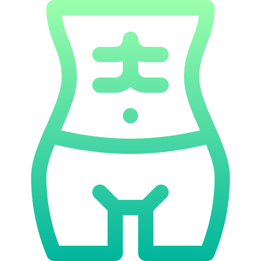 신체 Basic Gradient Lineal color icon