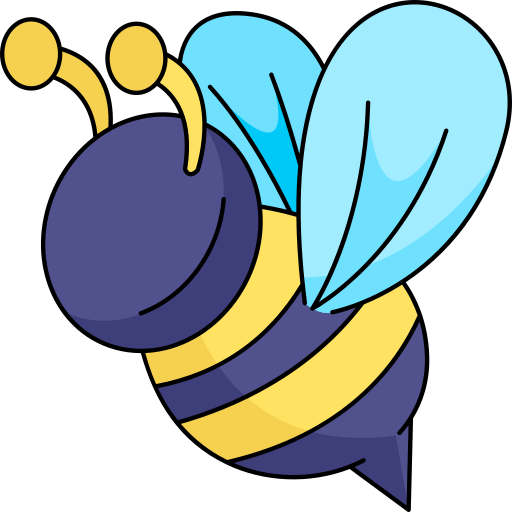 pszczoła Generic Thin Outline Color ikona
