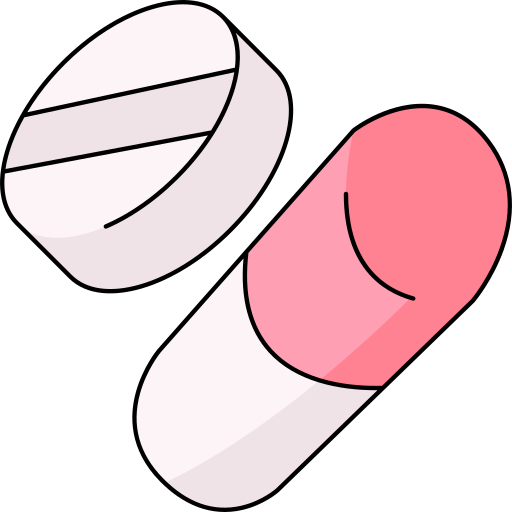 pillole Generic Thin Outline Color icona