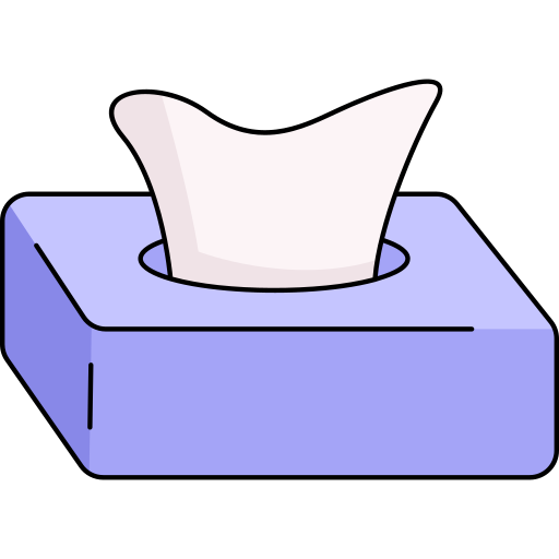 Tissue Generic Thin Outline Color icon