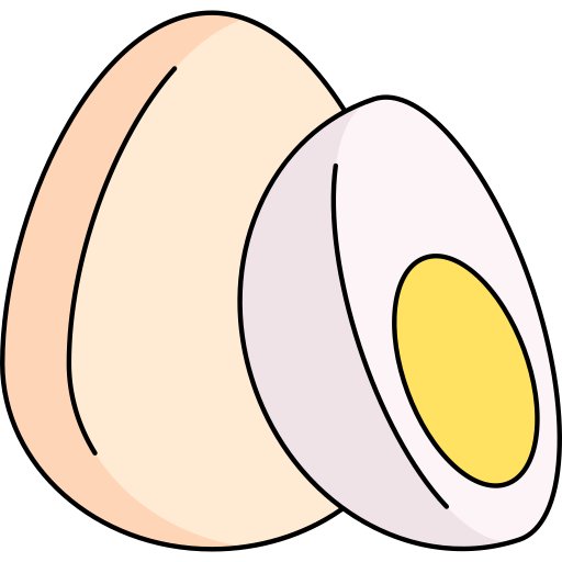 Eggs Generic Thin Outline Color icon