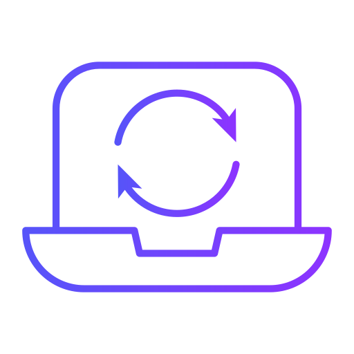 sincronizzare Generic Gradient icona