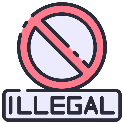 illegal Good Ware Lineal Color icon