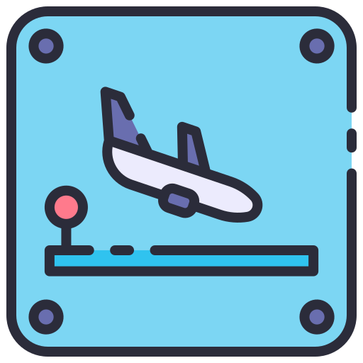 Landing Good Ware Lineal Color icon