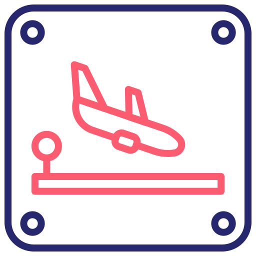 Landing Generic Outline Color icon