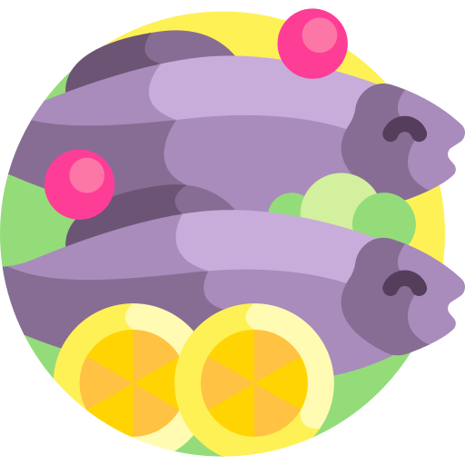 Fish Detailed Flat Circular Flat icon