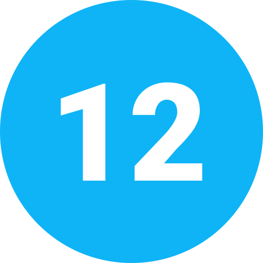 zwölf Generic Flat icon