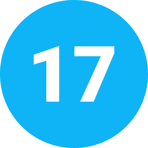 diciassette Generic Flat icona