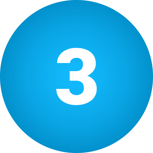 drei Generic Flat Gradient icon
